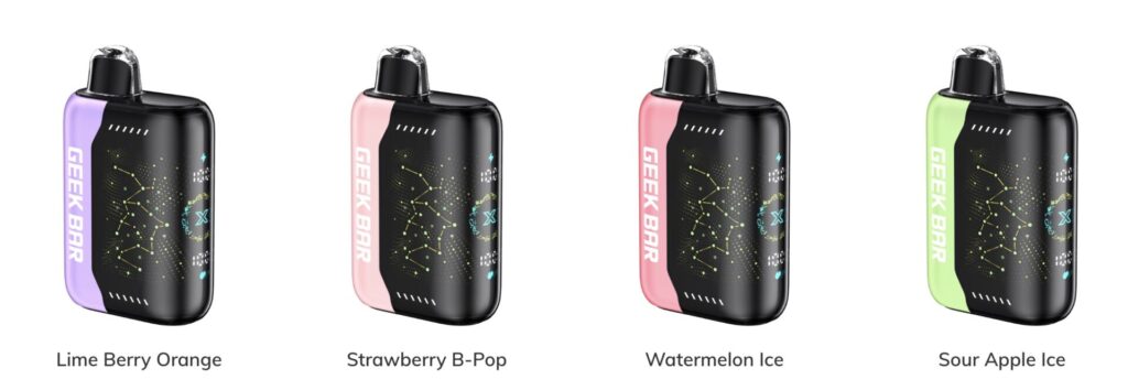 Experience innovation with the Geek Bar Pulse X: 25000 hits, enduring durability, and flavorful mesh coil technology for a seamless vaping journey.