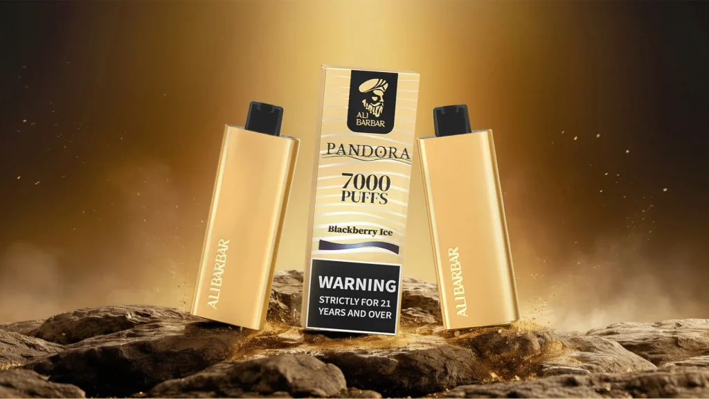 Equipped with a 1.0-ohm mesh coil, the Alibarbar Pandora delivers rich flavor and ample vapor with each puff.